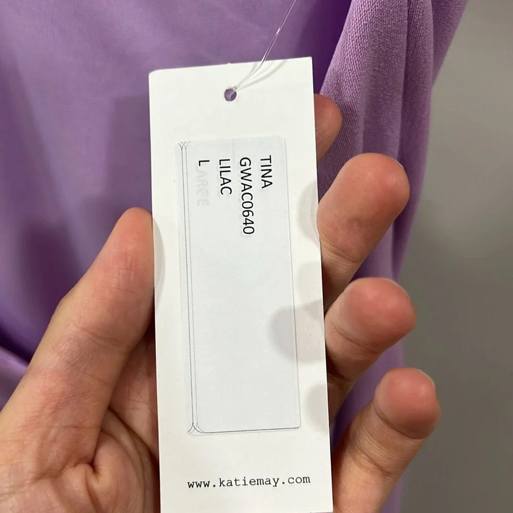 Katie May Tina Gown in Lilac - Picture 12 of 13